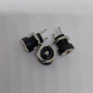 DC022B 3.5*1.3/DC022卡位电源插座带螺母卡位式电源插座