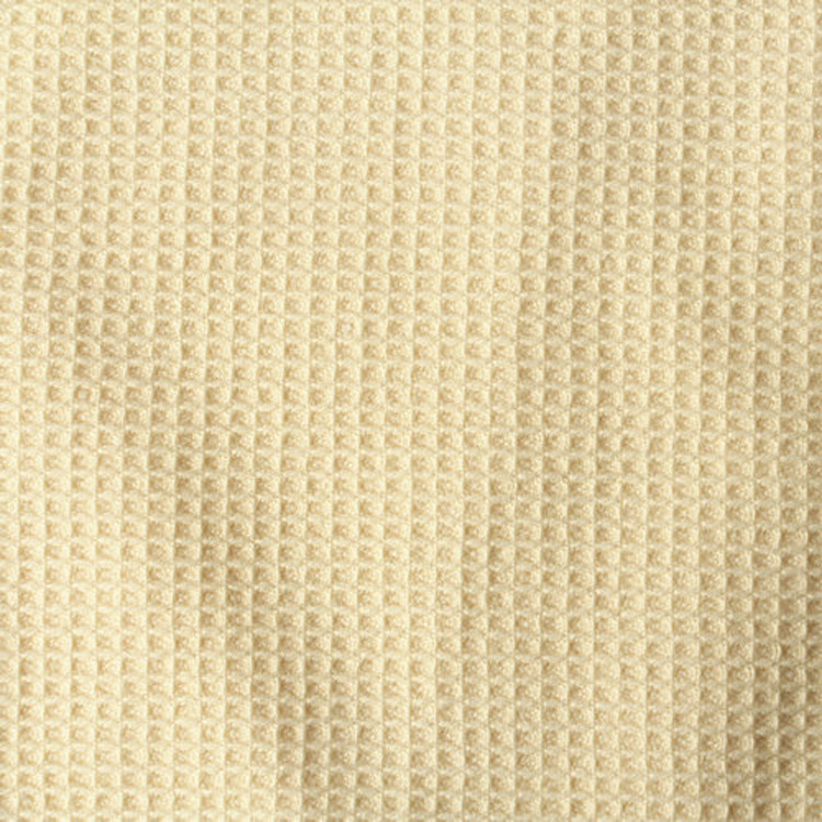 2017新款华夫格面料 实用舒适舒适面料  黄色面料