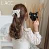 Cute Japanese ponytail with bow, hairgrip, hair accessory