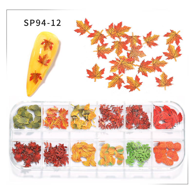 2025 nuevas flores transfronterizas, hojas de pulpa de madera, accesorios para uñas, flores de colores de mariposas, parches de decoración de uñas de bricolaje