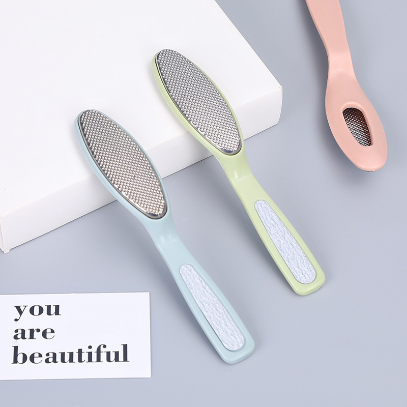 Stainless steel detachable washable foot file foot grinder foot file callus remover heel brush foot scrubber foot board scrub