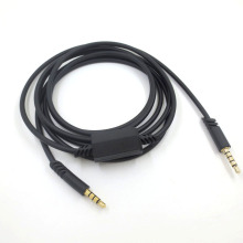 厂家直销适用于罗啰技Astro A10 A30 A40耳机音频线麦克风开关控