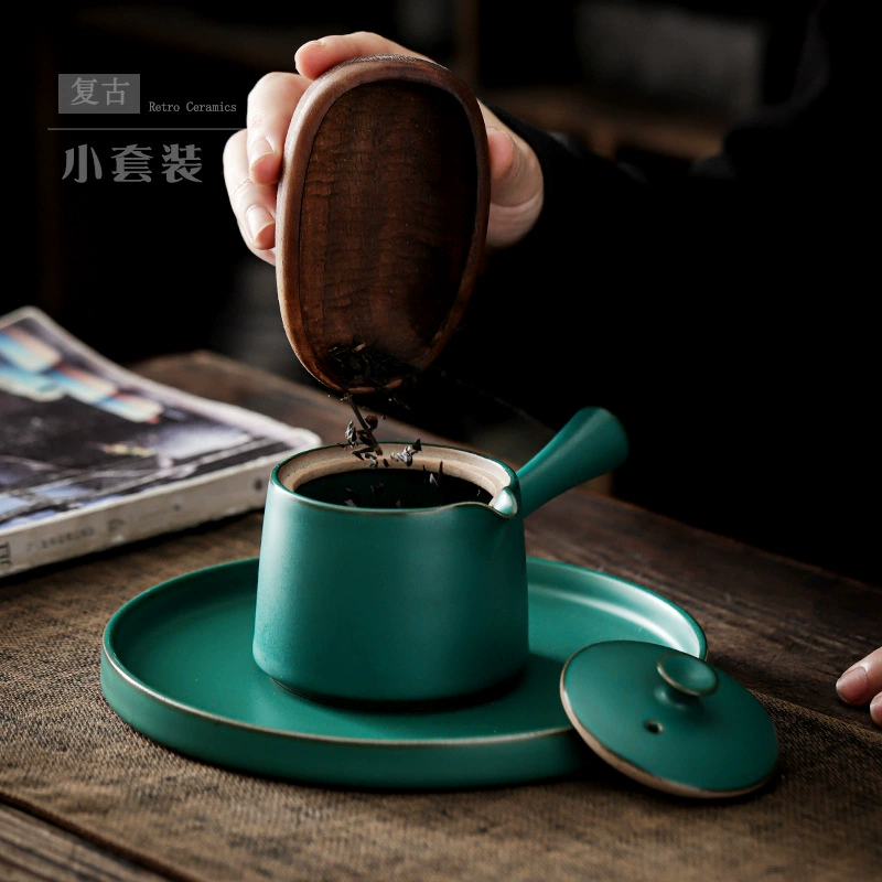 Retro tea set for hotel, simple and elegant design