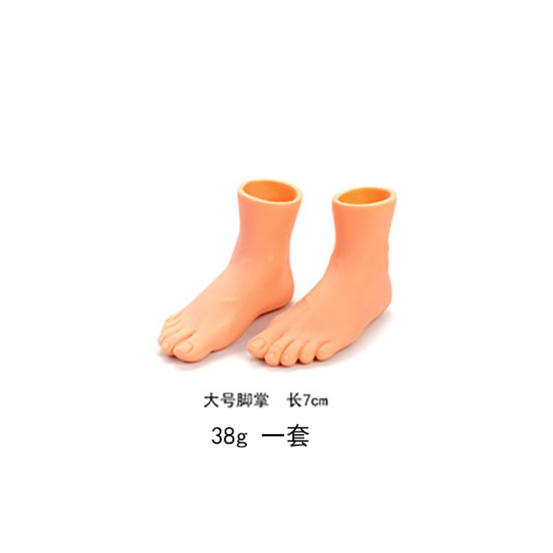 Transfronterizo Amazon divertido dedo meñique pequeña Palma descompresión pequeño pie monstruo alienígena dedo manga