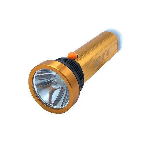Aluminum alloy LED flashlight rechargeable household emergency small flashlight outdoor multi-function strong light flashlight