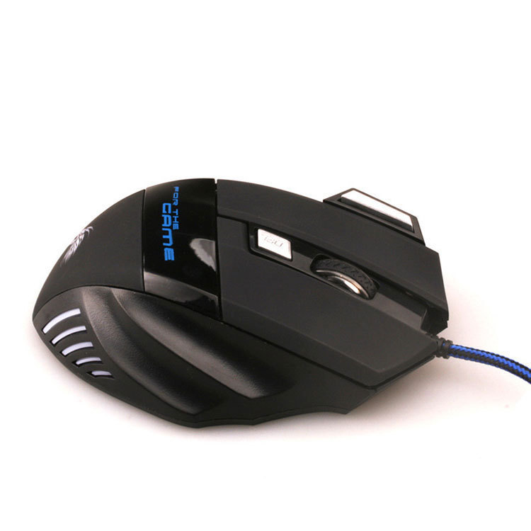7-key colorful gaming computer backlight optical USB wired mouse_voghion.com