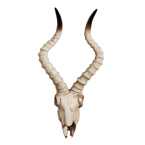 Wall-mounted antique-style ram skull wall decor European-style wall hanging decal creative 3D ram head wall hanging home decor