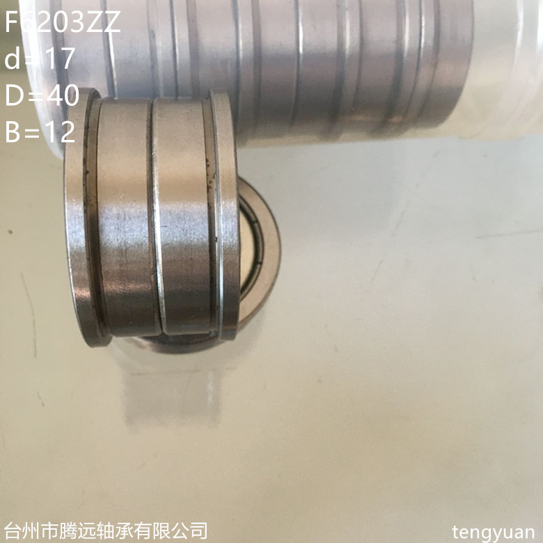 供应F6203ZZ -2Z F6203-2RS RS零类 法兰面轴承