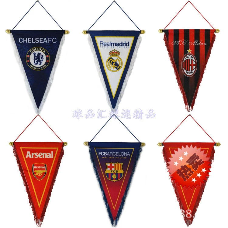 Флаг команды Inter Мид Chelsea Inter Real Madrid AC Milan Клуб Бар Украшение Флаг Футбол Флаг Висящий флаг