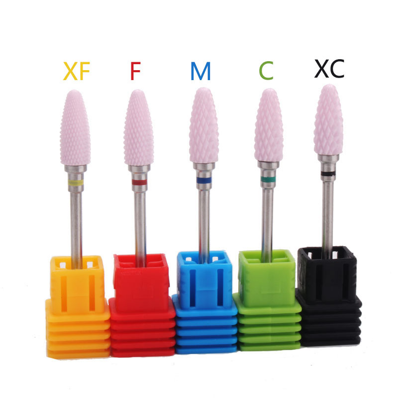 Herramienta especial transfronteriza para la cabeza de molienda de cerámica de uñas máquina de molienda eléctrica tipo bala de maíz rosa