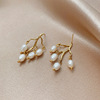 Small design earrings from pearl, trend of season, light luxury style, 2023 collection, city style, wholesale