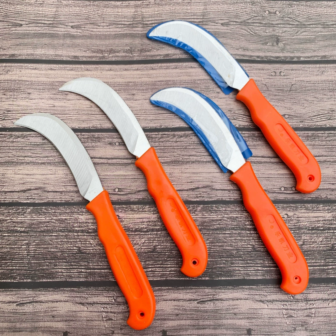 Lucky Brand Нож для ананаса из нержавеющей стали с пластиковой ручкой Банановый нож из нержавеющей стали Нож для овощей Фруктовый нож