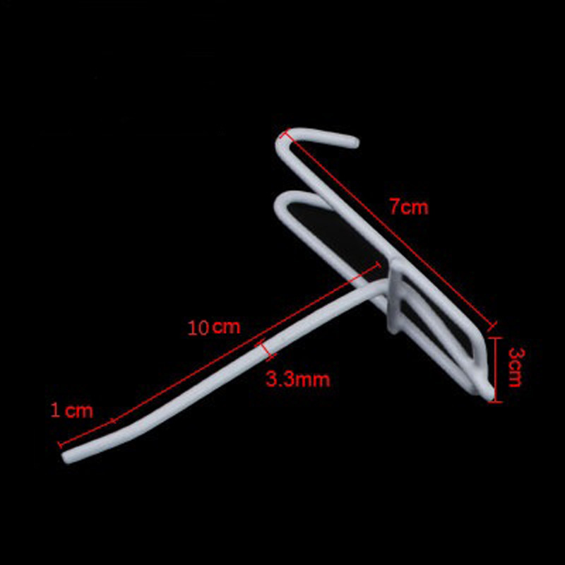 太いメッシュフック スーパーマーケットの棚 便利屋のメッシュラック 金属メッシュフック メッシュネットフック 粘着フック 家庭用