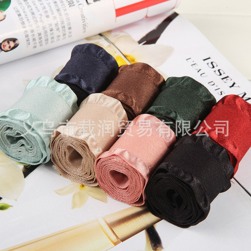Brushed skirt ribbon bow hair accessories DIY material ruffle lace ribbon deerskin skirt strap