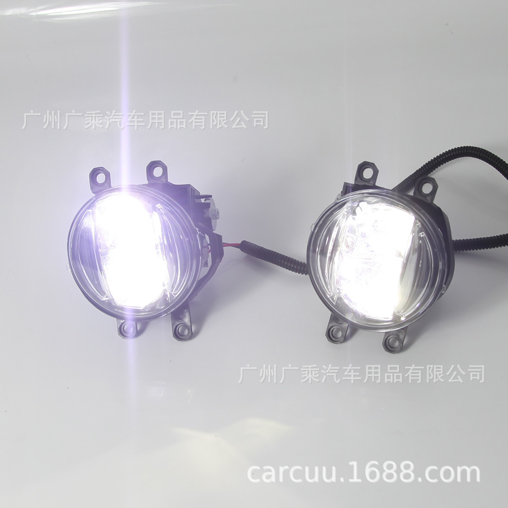 Adecuado para 20 Toyota Camry LED antiniebla 18-19 Camry modificado luz antiniebla con marco de luz antiniebla