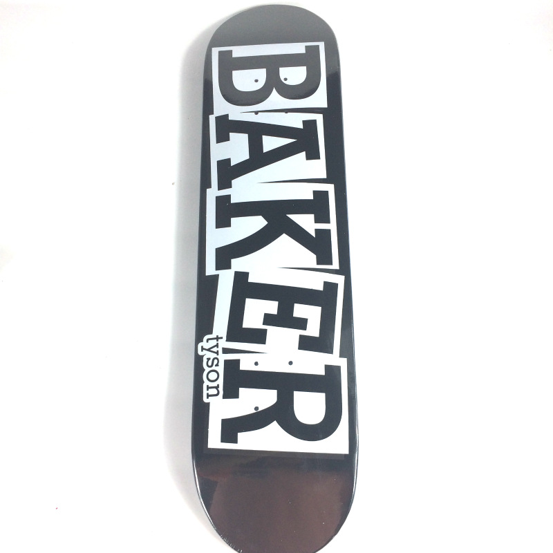 Baker yazılı 8.0-8.5 düymlük skeytbord, 7 qat ağcaqayın