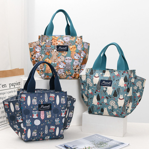 Factory New Insulation Bag Oxford Cloth Lunch Bag Lunch Box Bag Handbag Mummy Bag Wholesale