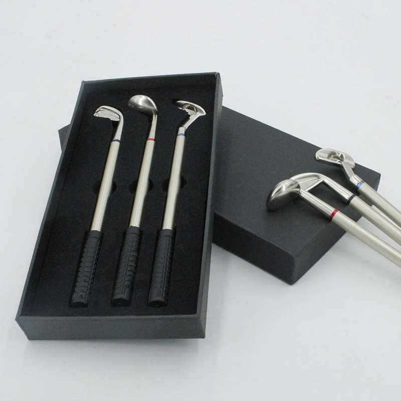 Golf regalo pluma simulación Golf Club pluma Golf regalo serie fuente fábrica ventas directas se puede personalizar