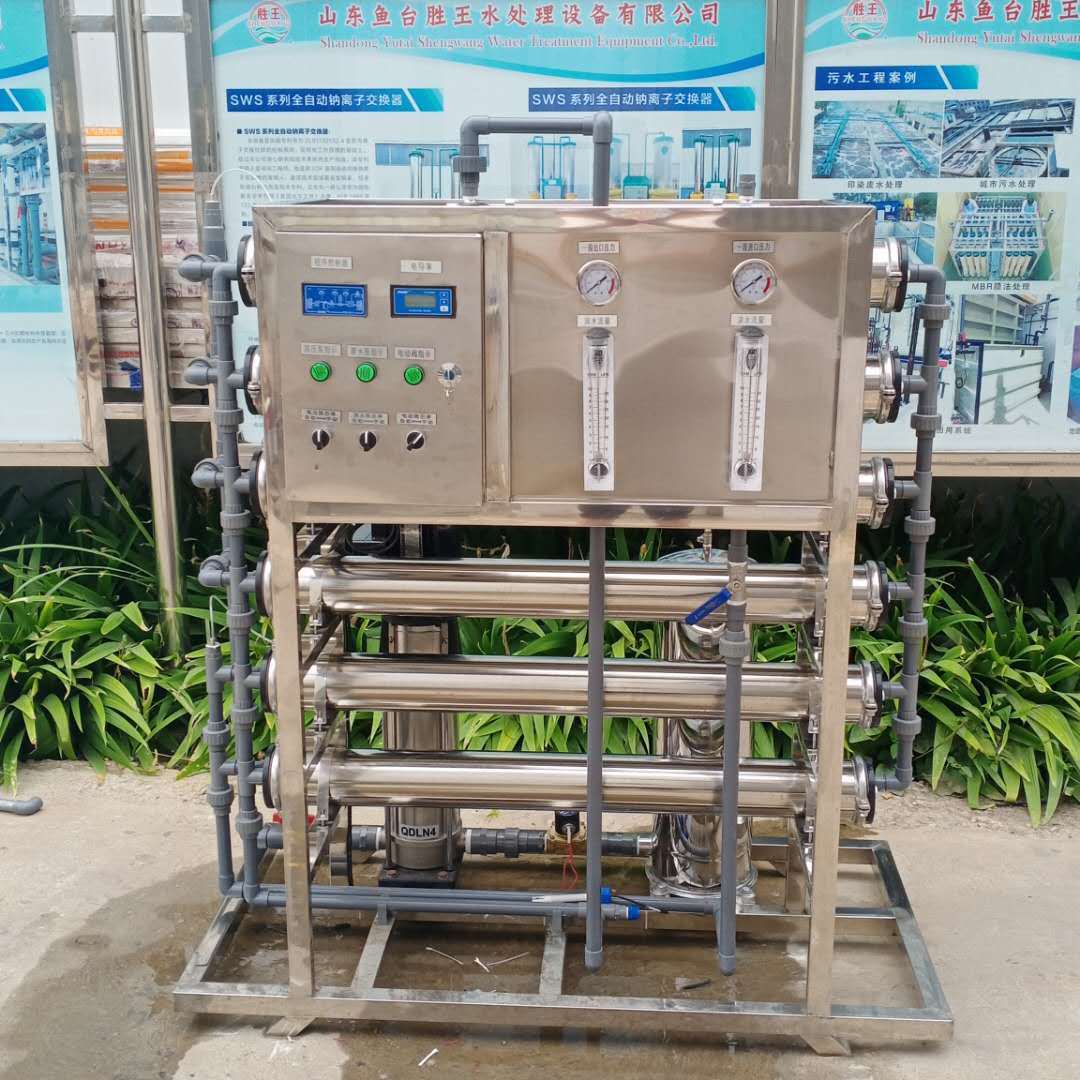 胜王水处理 反渗透纯净水设备 小型桶装饮用水全自动售水机