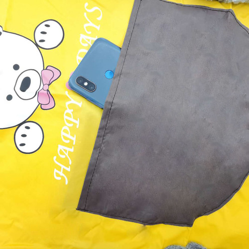 Hand-wiping apron linen apron lace-up sleeveless apron home large pocket hand towel waterproof apron