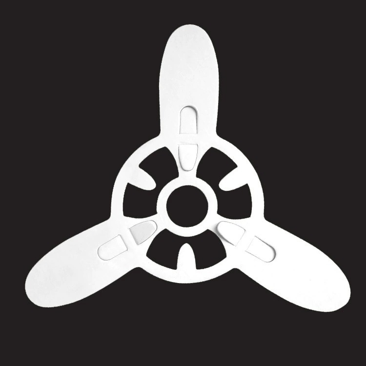 Детская игрушка-летающая тарелка для раскрашивания своими руками белая