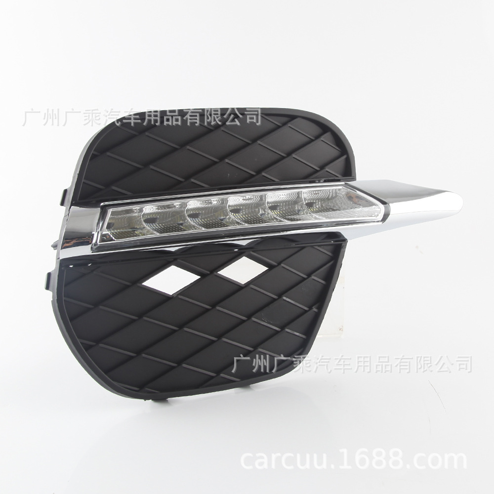 Adecuado para 11 BMW X5 luces de circulación diurna 13 BMW E71 luces de circulación diurna BMW modificado LED luces antiniebla delanteras