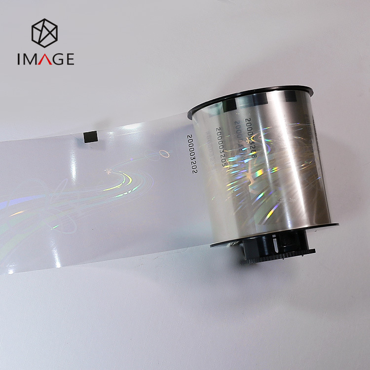 苏州印象专业全息图镭射塑封套PET全息防伪膜热转镭射护卡膜