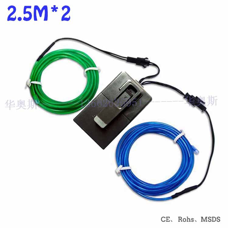 Bar/Party Decor EL Light-Reflecting Car Fluorescent Ultra-Thin Cool Waterproof Trendy Night Light Transmitting