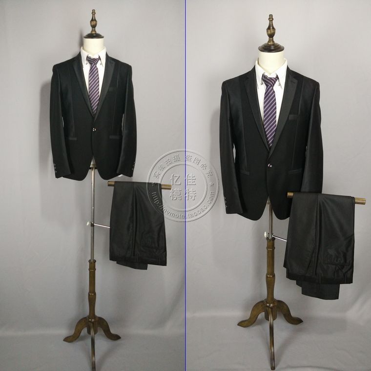 Modelo De Hombre A juego tipo L tipo S pantalones rack de madera maciza Zapatero antiguo color de madera color negro palo de rosa color cuatro colores opcionales image 2