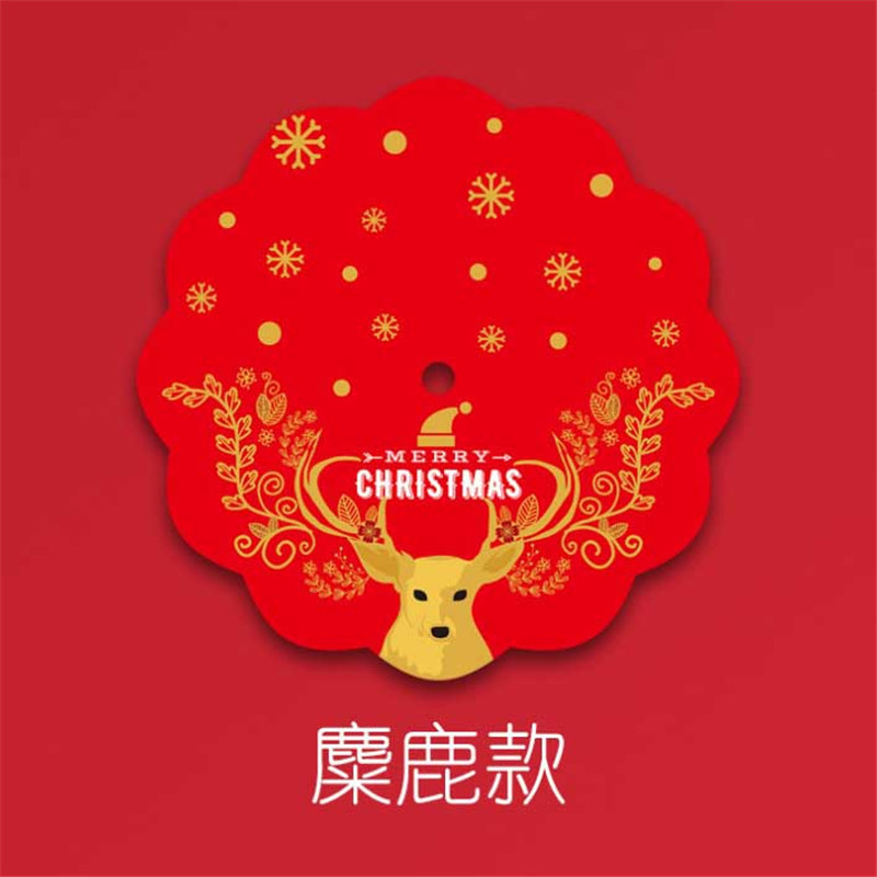 90cm transfronterizo nuevo vestido de árbol de Navidad decoraciones de Navidad dibujos animados viejos velhos vestido de árbol de Navidad