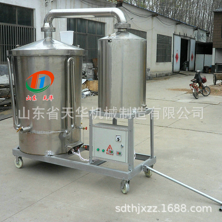 酒曲新工艺纯粮酿造电气两用烤酒设备 新技术酿酒机