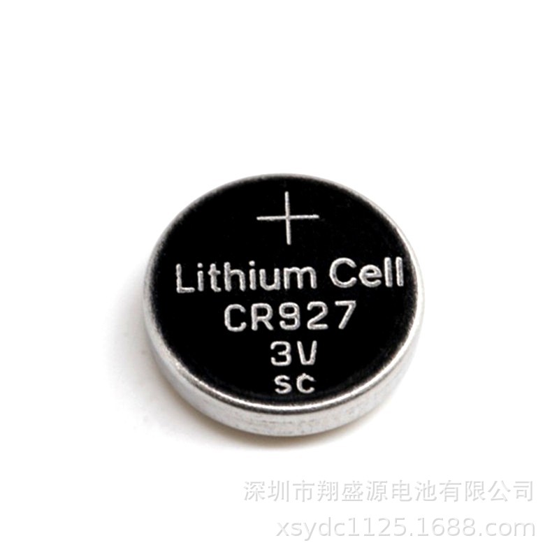 源头厂家现货高端CR927纽扣电池3V全新高品质CR927出口品质电池