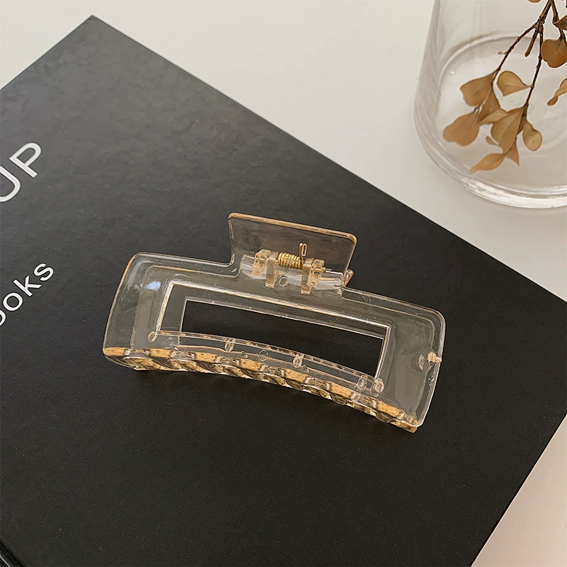 Зажим для волос Hairgrip краб с жемчужными акцентами, элегантный корейский стиль, различная форма