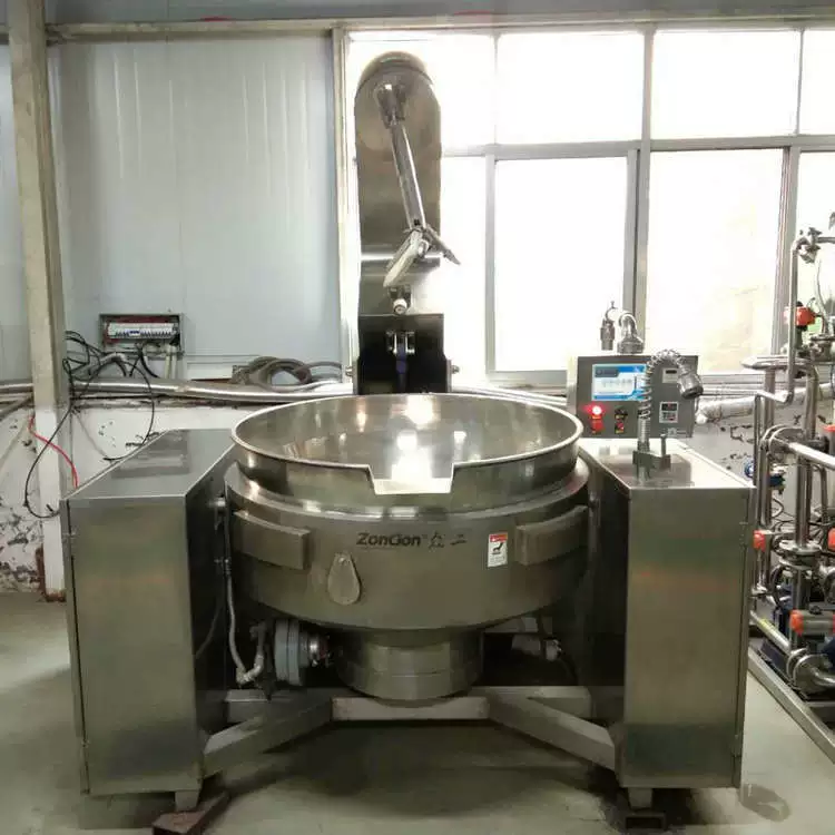Полностью автоматический планетарный ВОК, большая Пищевая Фабрика, вок, равномерно кипящий сахарный горшок, цена