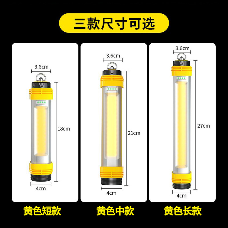 Ventas directas de fábrica nuevo multi-funcional LED de advertencia luz fuerte luz de camping repelente de mosquitos impermeable ventana rota linterna de luz fuerte
