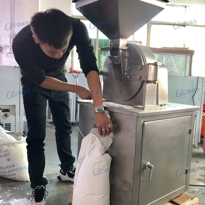 东莞工业超细打粉研磨机 大型杂粮粉碎机 面粉粉碎机全不锈钢材质