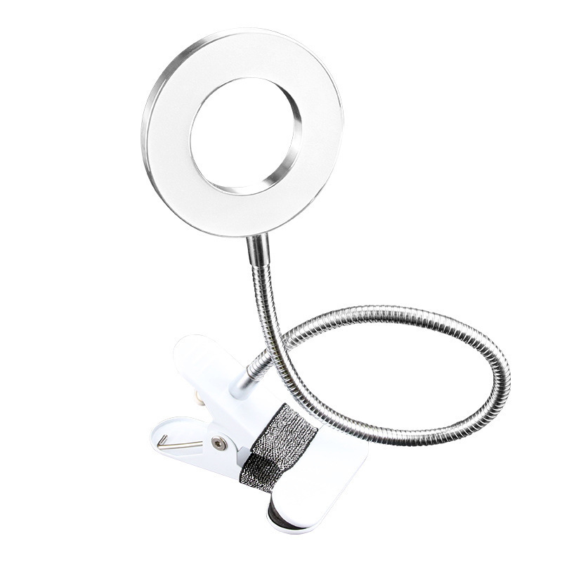 Lámpara especial para Artista de tatuaje LED Lámpara de tatuaje de belleza Lámpara de mesa pequeña con enchufe USB Lámpara de mesa con clip de protección ocular de luz cálida