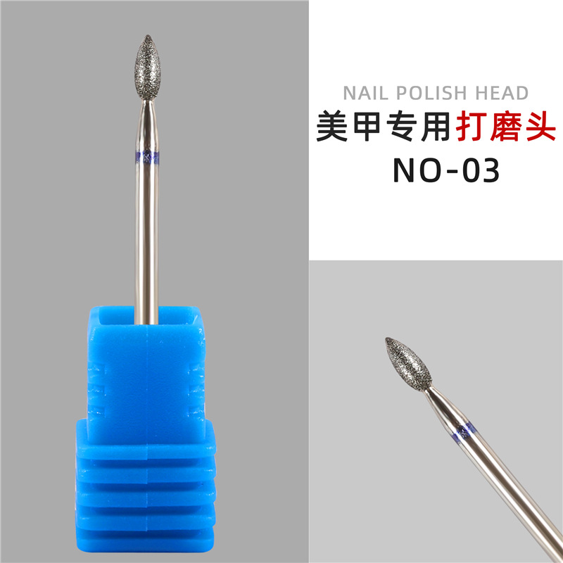 Suministro transfronterizo de uñas de aleación de acero de tungsteno cabeza de molienda máquina de molienda especial herramienta de pulido