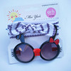 Children's headband, sunglasses, set, cartoon sun protection cream, wholesale