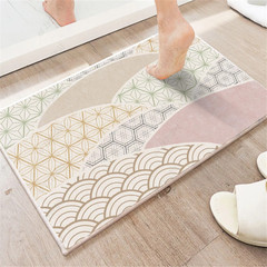 Light luxury home floor mats, Internet celebrity door mats, entrance wear-resistant foot mats, home outdoor mats, door carpet anti-slip mats