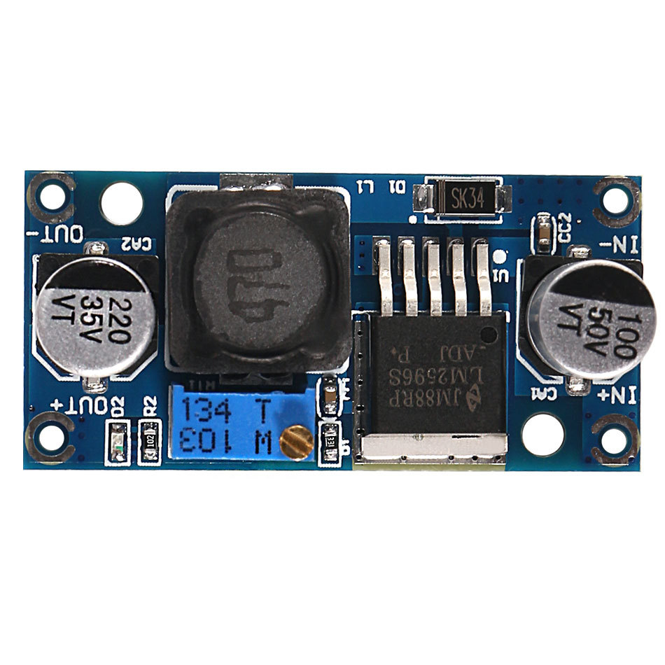 大功率LM2596 DC-DC 降压电源模块5A可调降压模块车载电源模块