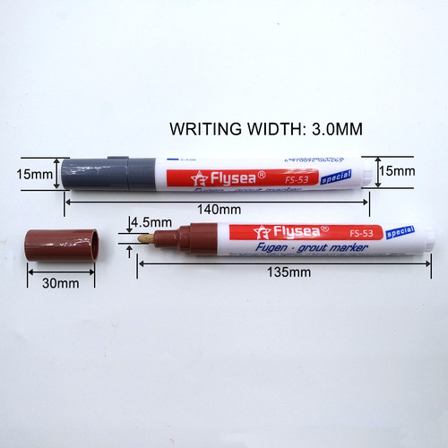 Cross-border best-selling tile repair pen, wall repair pen, tile seam beauty pen, bathroom floor tile gap removal pen