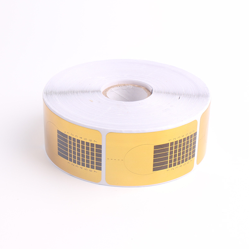 Moldes de Papel para Uñas 500 piezas de Papel para Extensión de Uñas