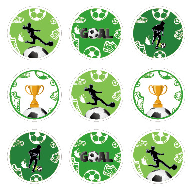 LB018 Amazon deseo bolsa de papel pelota de fútbol deportes fiesta BOLSA DE FÚTBOL bolsa de caramelo bolsa de papel de regalo