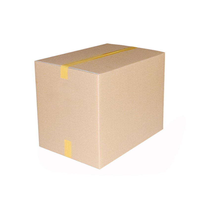 Caja de mudanza súper dura extra dura de cinco capas con hebilla caja de embalaje logística rectangular cuadrada caja de embalaje expreso