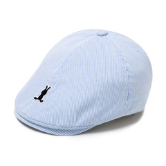 Children's Fashionable Bunny Beanie with Embroidery, Gentleman Hat, Wholesale