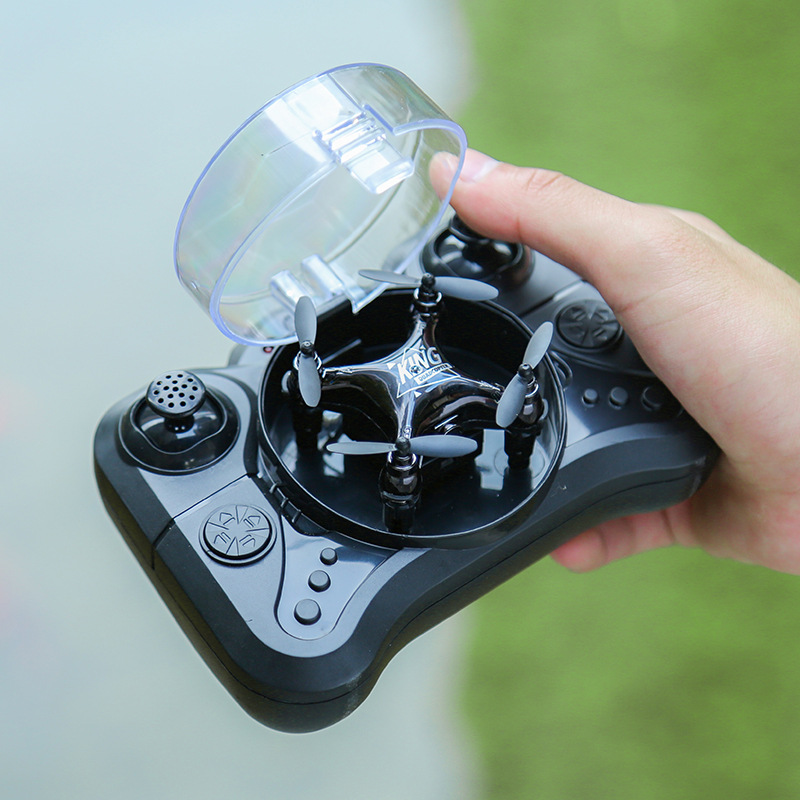 Transfronterizo mini aviones HD fotografía aérea aviones de control remoto de altura fija juguete miniatura de cuatro ejes HT02