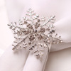 Paper napkins, hotel small bell, decorations, with snowflakes, wholesale