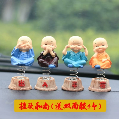 Car ornaments, Little Monk Car Ornament, Monk - shaking-head-monk-send-double-sided-tape-4