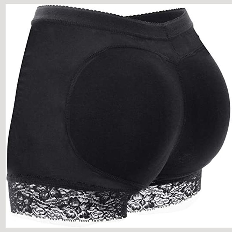 Women's Hip-lifting Panties Padded Padded Control Panties Hip-enhancing Underwear Body-shaping Boxer Panties